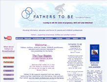 Tablet Screenshot of fatherstobe.org